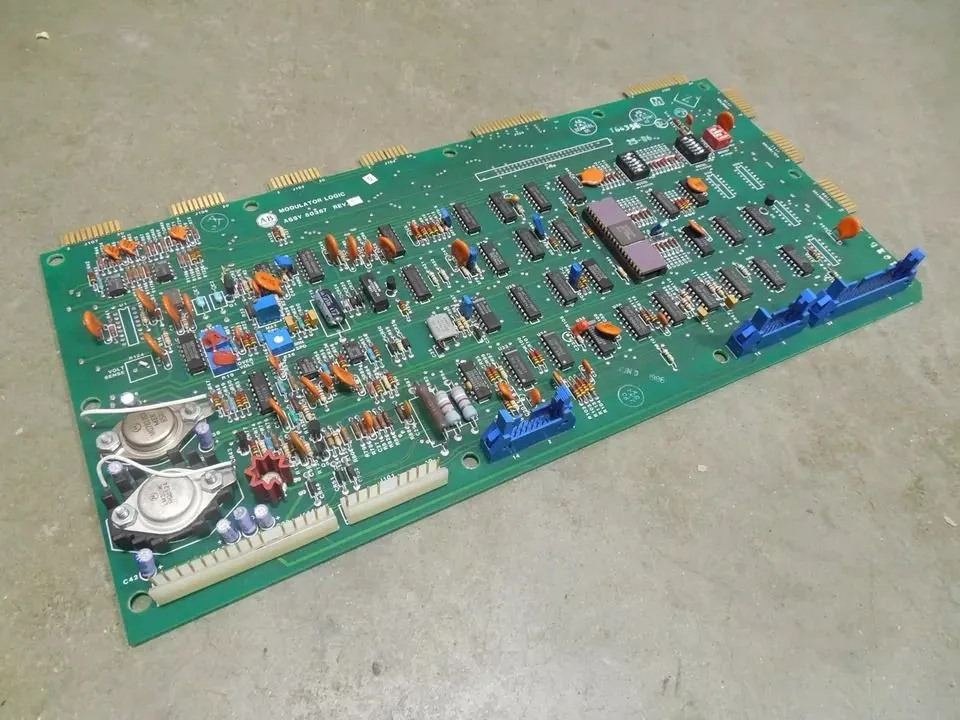 Allen Bradley 50387 Modulator Logic Board Rev. P Used