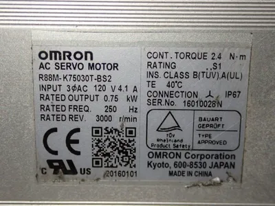 USED OMRON R88MK75030TBS2