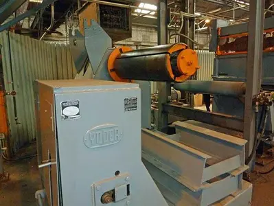 48" X 20,000 LB. YODER UNCOILER (USED)