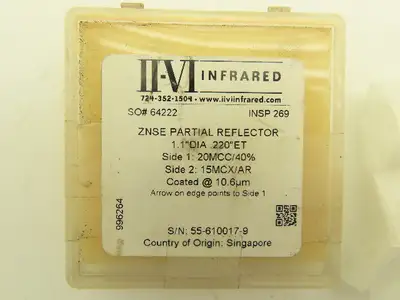 New | in-Stock II-VI INFRARED _UNKNOWN_ Miscellaneous MRO | Arrow Industrial #650909