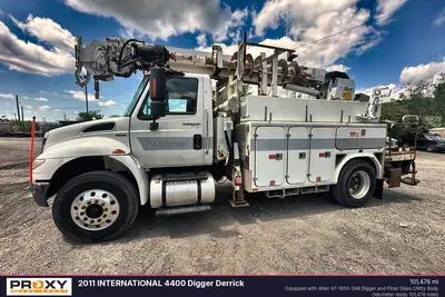 Used 2011 INTERNATIONAL 4400 DIGGER DERRICK Bucket (boom) trucks Pennsylvania US | Proxy Equipment #1378341