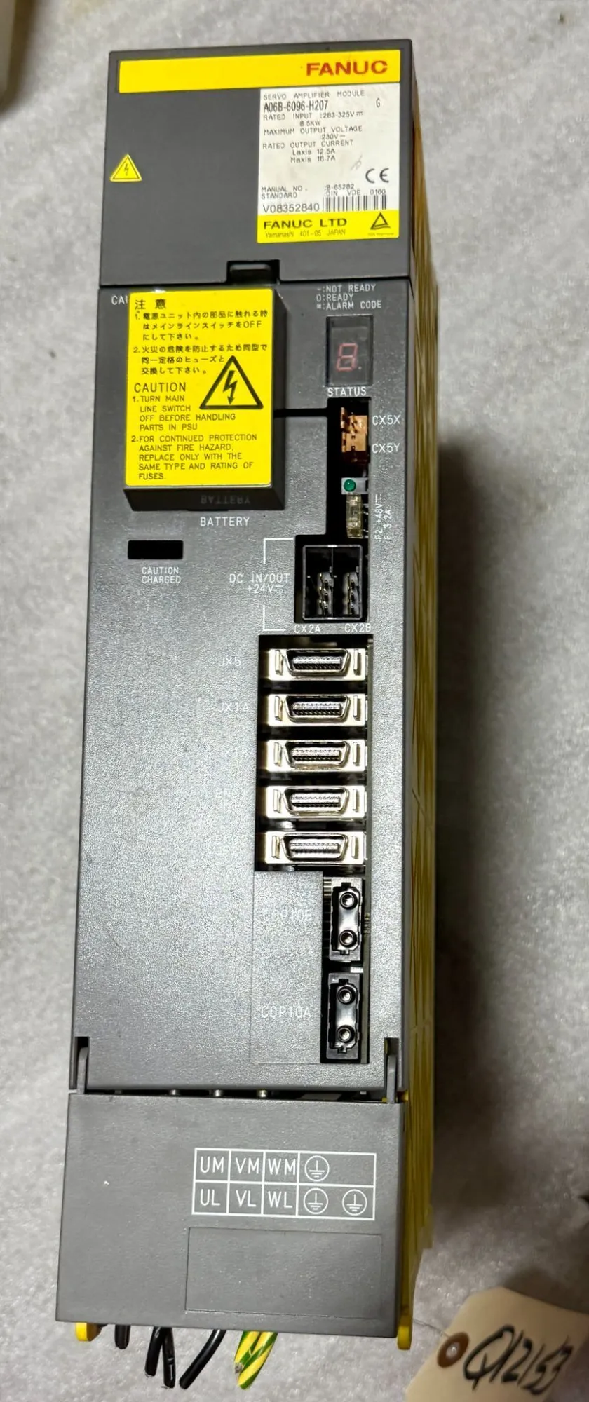 USED FANUC A06B-6096-H207