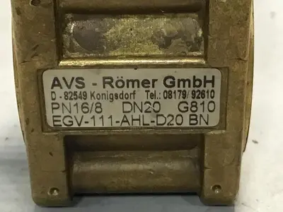 USED AVS-ROMER EGV-111-AHL-D20 BN