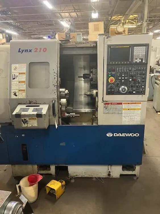 Used 2004 DAEWOO LYNX 210 CNC Lathes Michigan US | Industrial Machinery NJ LLC #934932
