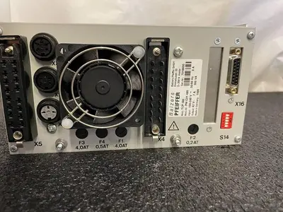 Pfeiffer Balzers TPH 180H U Turbo Molecular Pump With TCP 380 controller & Cable
