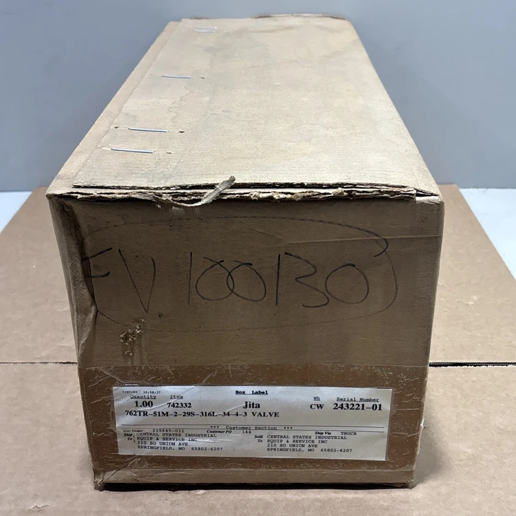 New | in-Stock Alfa Laval 762TR-51M-29S-21/2-316L-34-4-3 Valves/Fittings Indiana US | J&J Industrial Supply #1547830