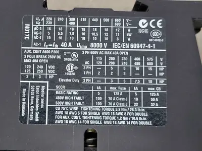 USED EATON DILM17-10