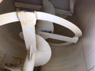 4,300L M/S U Trough Mixer 22 kW