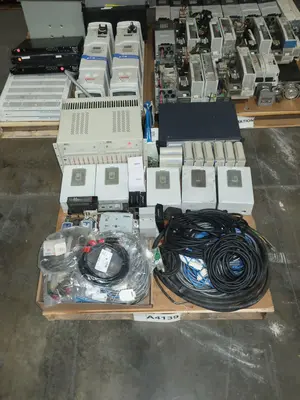 3 PALLETS OF ASSORTED AUTOMATION AND CONTROLS
