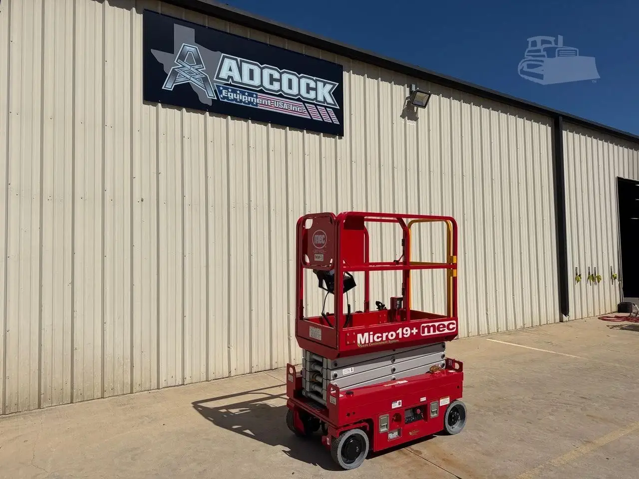 New | in-Stock 2026 MEC MICRO 19 Scissor Lifters Texas US | Adcock Equipment USA #1519578