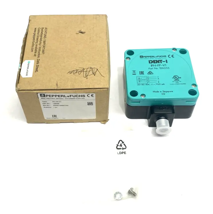 New | in-Stock Pepperl+Fuchs IDENTControl LF RFID Read/Write Head 126055 Sensors Michigan US | Maverick Industrial Sales #1424660