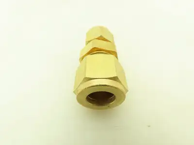 Parker 62C-8-6 Brass Compression Tube Fitting Reducer 1/2" x 3/8" Union  10pcs