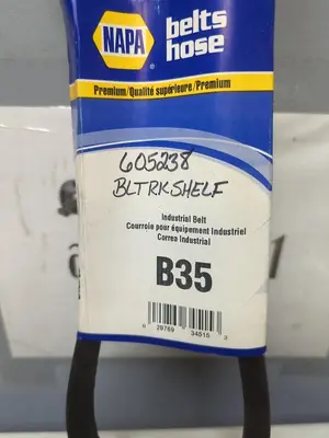 New | in-Stock NAPA B35 Belts | Surplus Asset Holdings #1226533