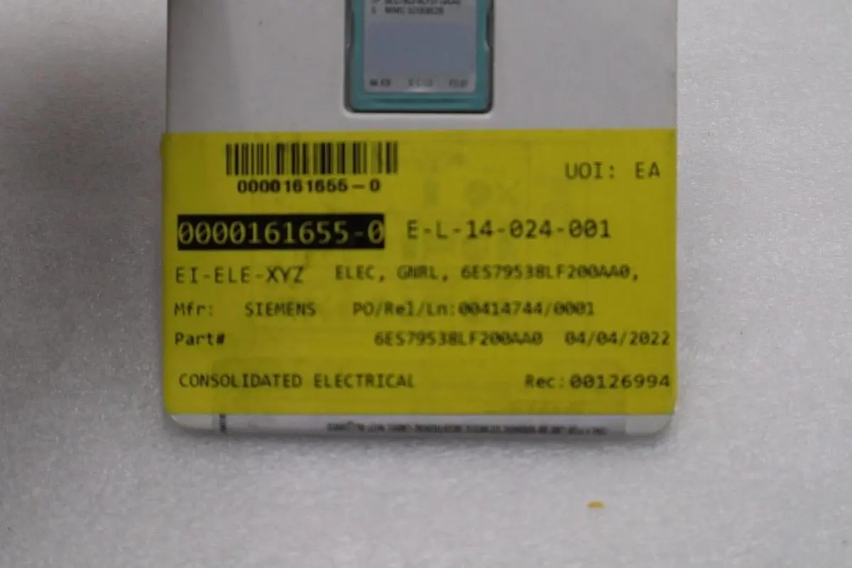 NEW Siemens SIMATIC S7-300 6ES7 953-8LF31-0AA0 64KB Memory Card STOCK G1A