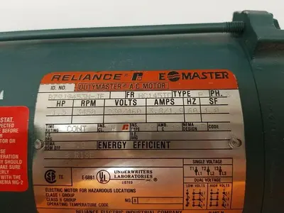 reliance R7919453N-JF Type J Ph.3 Hp.1 5.