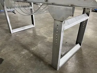 New Wave 6'L Wire Solomon Conveyor