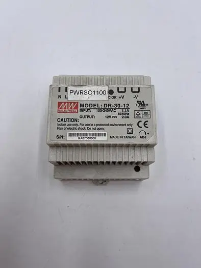 Used MEAN WELL MEAN WELL DR-30-12 Misc Electrical & Power Parts | ND Industrial Surplus #1214951