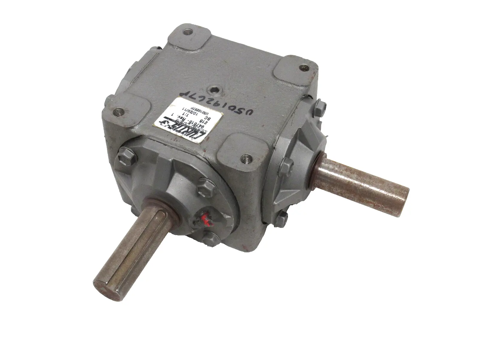USED CURTIS 947515 GEAR REDUCER 1:1 3"