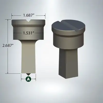 CLEVELAND PUNCH & DIE 0026P030312A Punches | Punch Press and Shear (1)