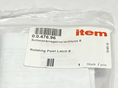 NEW ITEM ROTATING PAWL LATCH 8