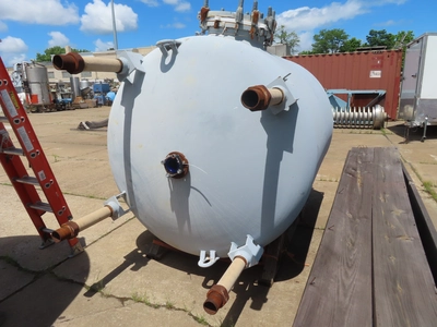 used 1,500 gallon DeDietrich Glass Lined Tank