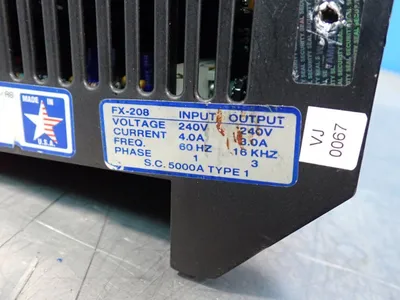 Used EMERSON FX208 Servo Drives Ohio US | HGR 24 #878455