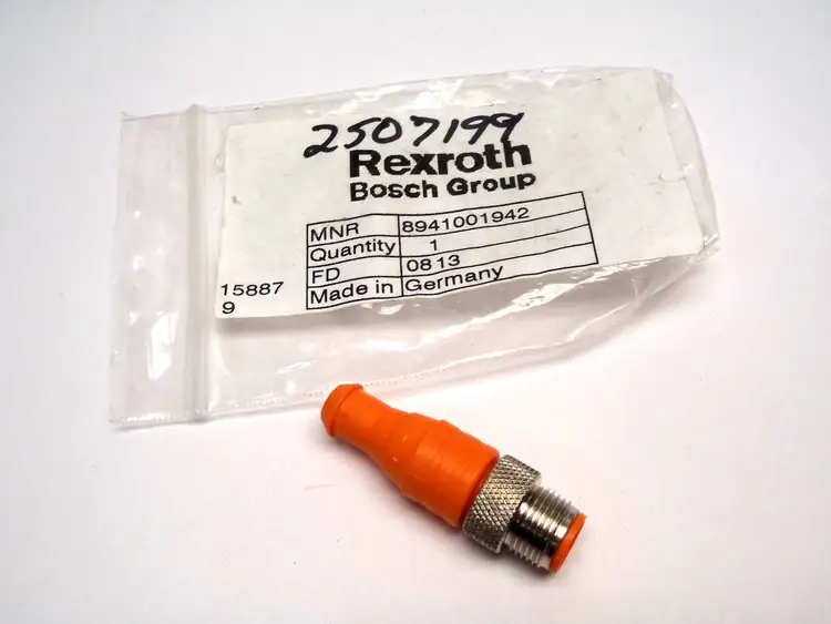 Used REXROTH 8 PIN DUMMY CONNECTOR Connector Accessories | Maverick Industrial Sales #1112503