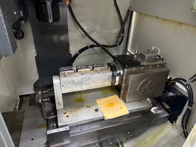 USED 2012 Haas DT-1 w/Midaco Pallet Changer & HRT Rotary Tbls