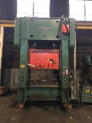 Used BROWN BOGGS SS2-200-60-42 Straight Side Presses New Jersey US | National Machinery Exchange #1498276