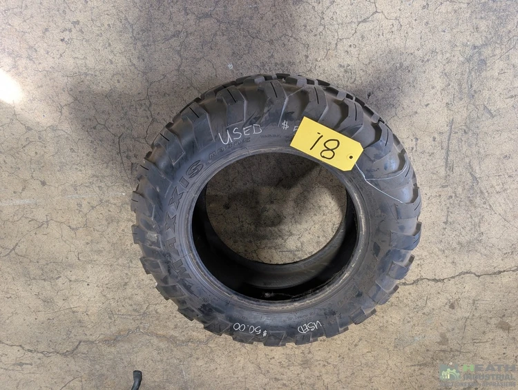 Used _UNKNOWN_ (1) TIRE MAXXIS M9805 AT26 X 8 X 14 USED Wheels & Tires Illinois US | Heath Industrial Auction Services #1546757