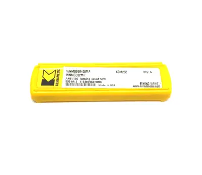 USED KENNAMETAL KENLOC™ INSERT W STYLE, NEGATIVE, WNMG060408MP