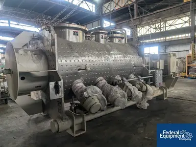 NEW Littleford 212 Cu Ft Littleford Mixer Dryer, Model VT 6000 D, S/S, Vac., JKT.
