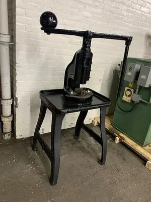 5929-490 E.A. Adams Model #2 Reynolds Machine Co. Hand Operated Stamping / Forming Screw Press / Fly Press