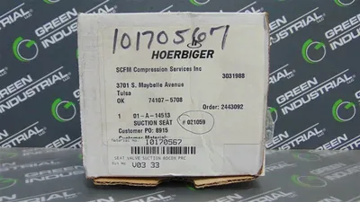 Ariel / Hoerbiger A-14513 Compressor Suction Seat SUC VLV SEAT, 80CDX, PRC New NIB