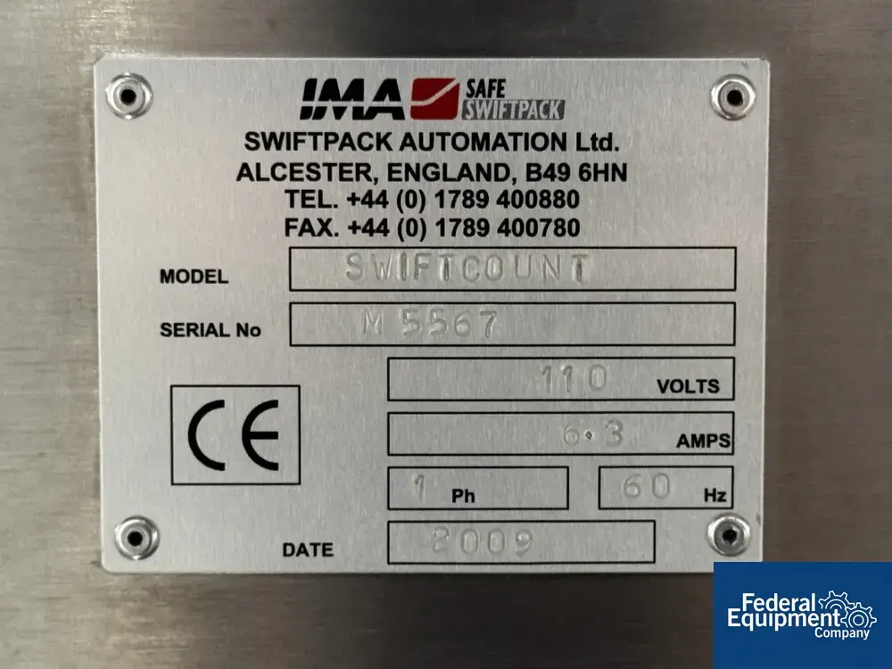 USED Swiftpack IMA Swiftcount Counter