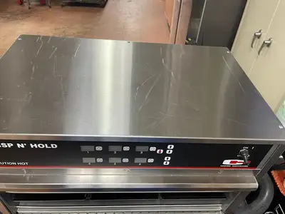 Used Carter Hoffmann Used Carter Hoffmann VCNH3W25 Crisp N Hold Heated Food Warming Cabinet 120V Hot Food Warming, Holding, & Transport Cabinets Illinois US | Falcon Restaurant Supply #1376140