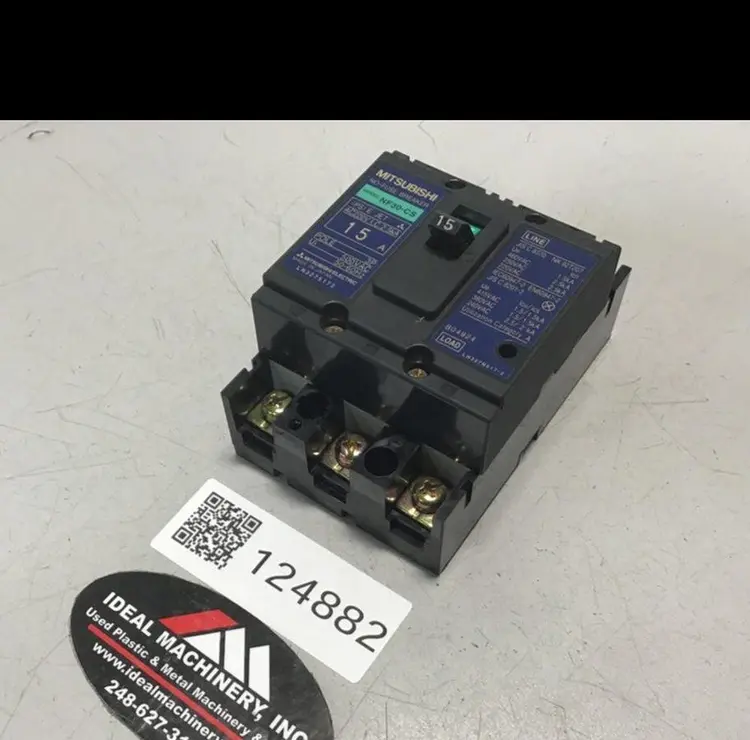 New | in-Stock MITSUBISHI NF30-CS-15 Circuit Breakers Michigan US | Ideal Machinery #1318658