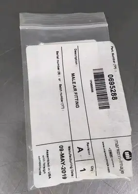 Markem Imaje IMAJE 0695288 Male Air Fitting Loc5E3/2