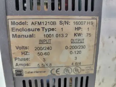 Used CUTLER-HAMMER AFM1210B Misc Electrical & Power Parts British Columbia CA | Lenmark #1744044