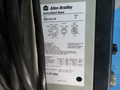 USED ALLENBRADLEY 280DF12Z10CGRW3P1