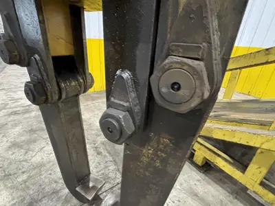 40 TON (80,000 LBS) BRADLEY ADJUSTABLE TELESCOPING COIL LIFTING GRAB TONGS: STOCK #23558