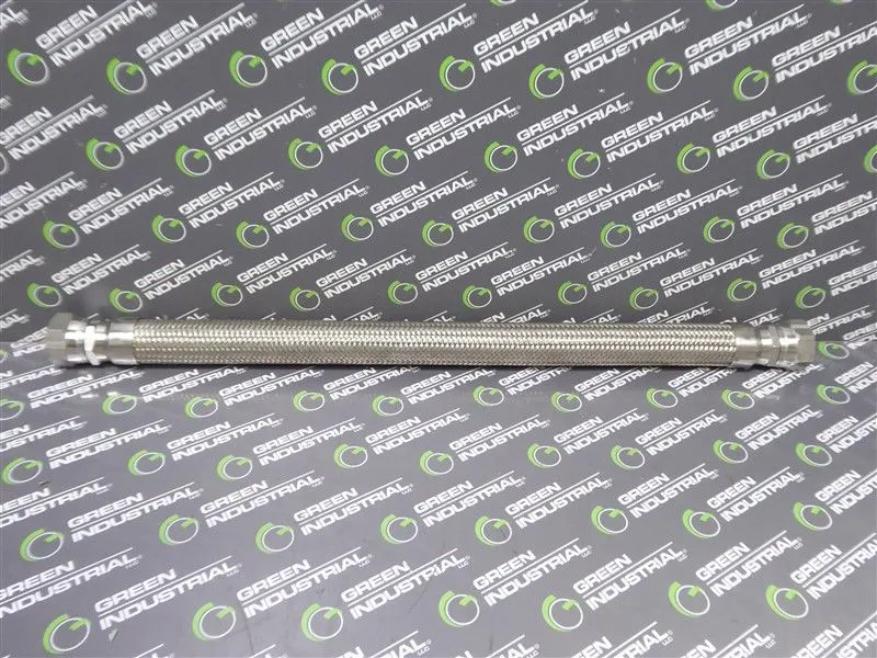 SEH 24" x 1-1/2" Stainless Steel Braided Hose Female to Female Surplus