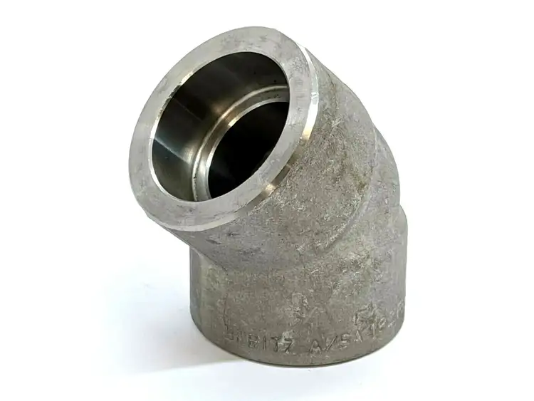 Used BEBITZ 1" SOCKET WELD 45 DEGREE PIPE ELBOW 3000 LB Valves/Fittings | Maverick Industrial Sales #1108393