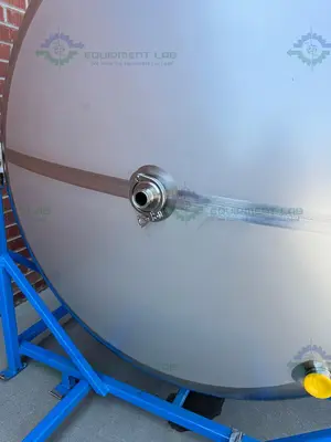 NEW 2022 DME 5000 LITER STAINLESS STEEL JACKETED VESSEL / HOLDING TANK