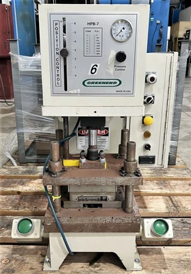 USED 1999 GREENERD PRESSES GREENERD HPB-7 PRESS