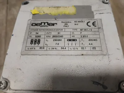 OEMER MT90L/2 Motors | ESS Industrial Equipment Sales (4)