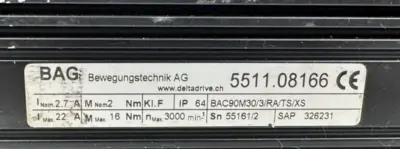 USED BAG BEWEGUNGSTECHNIK 5511.08166