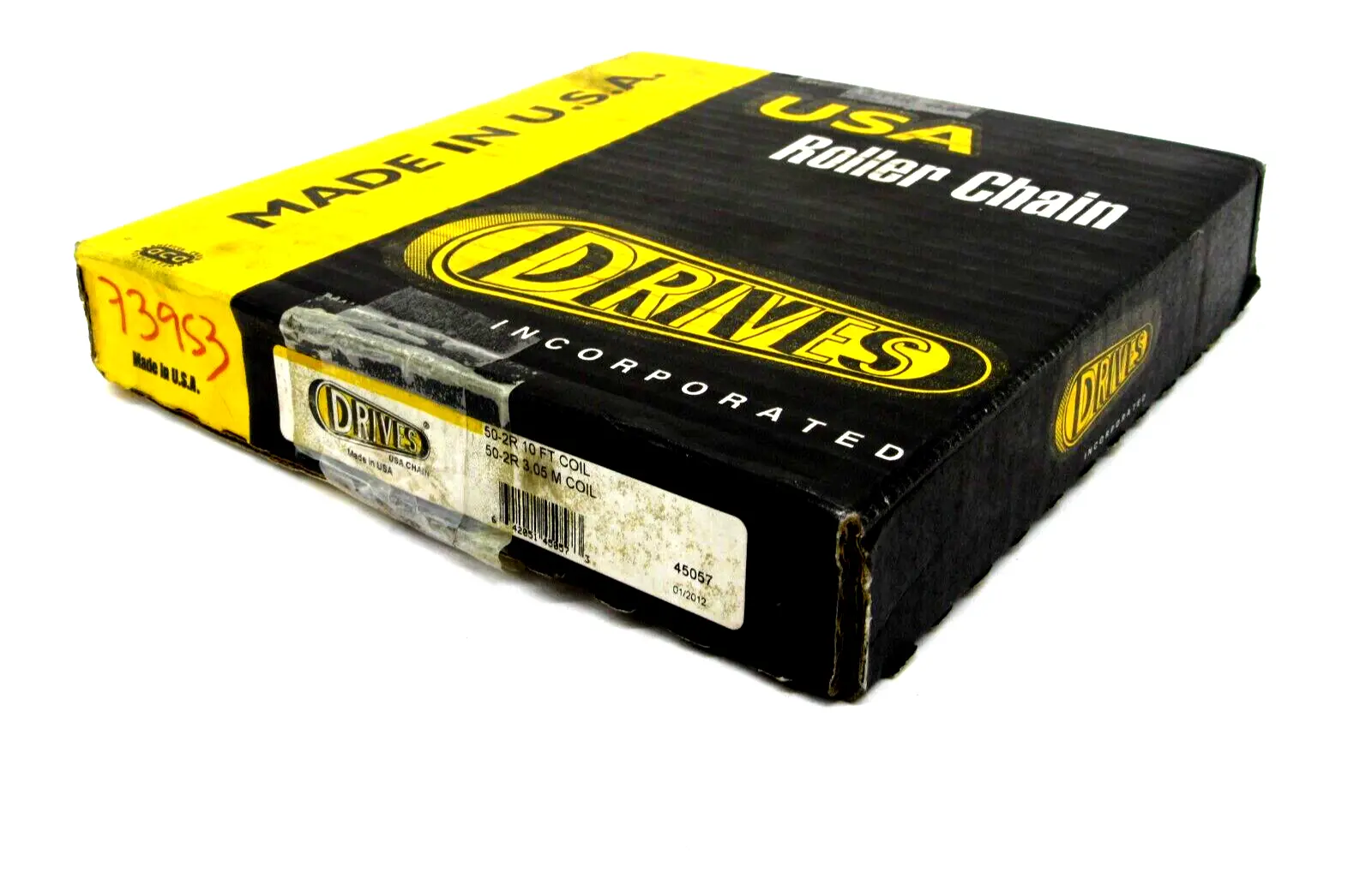 NEW DRIVES 50-2R ROLLER CHAIN 10 FT COIL 502R