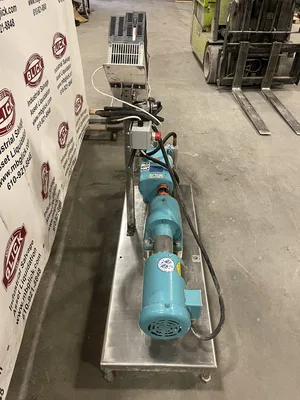 G&H 522P Stainless 2″ Sanitary Rotary Lobe Positive Displacement Pump 2HP