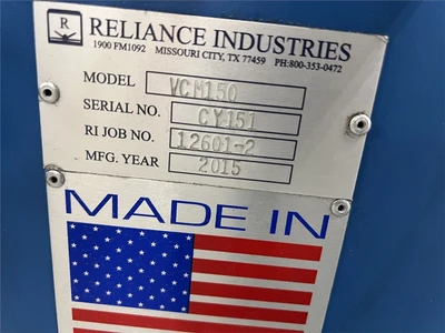 USED RELIANCE VFM 100/VCM 150